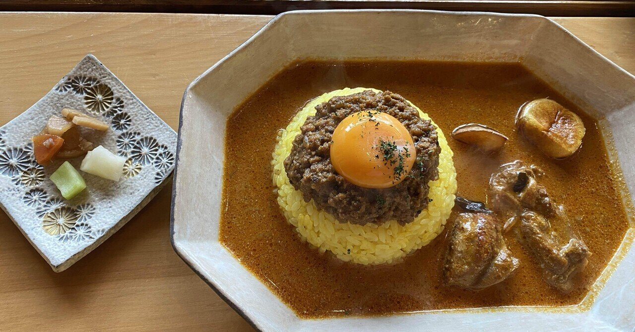 凪カレーのあいがけカレー｜癒しの波動ヒーリングK