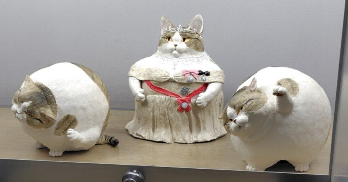 正木卓 陶器猫アート制作 SF映画に登場するような乗り物や宇宙人を表現 はつかいち美術ギャラリー プティ·ギャラリー 正木 卓 作品展「陶猫の