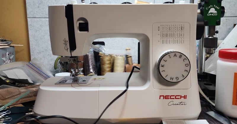 NECCHI 電動ミシン C35（NECCHI フットコントローラー付 電動ミシン 
