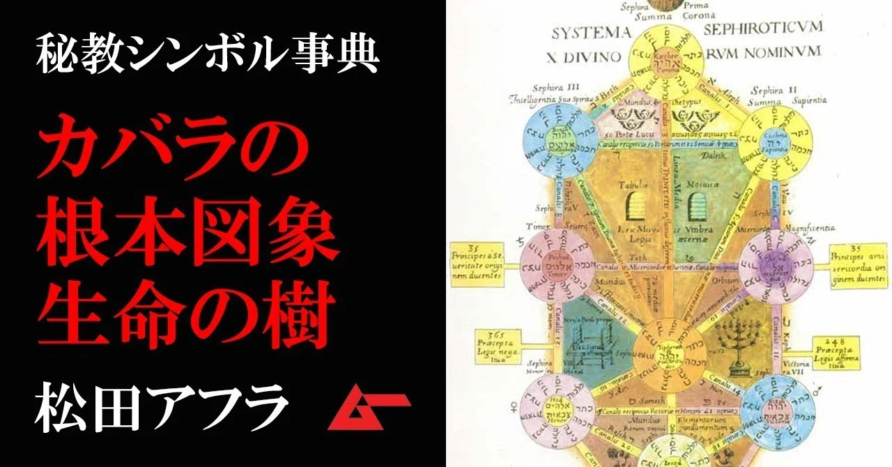 カバラの根本図象「生命の樹」(近代)/秘教シンボル事典|ムーPLUS