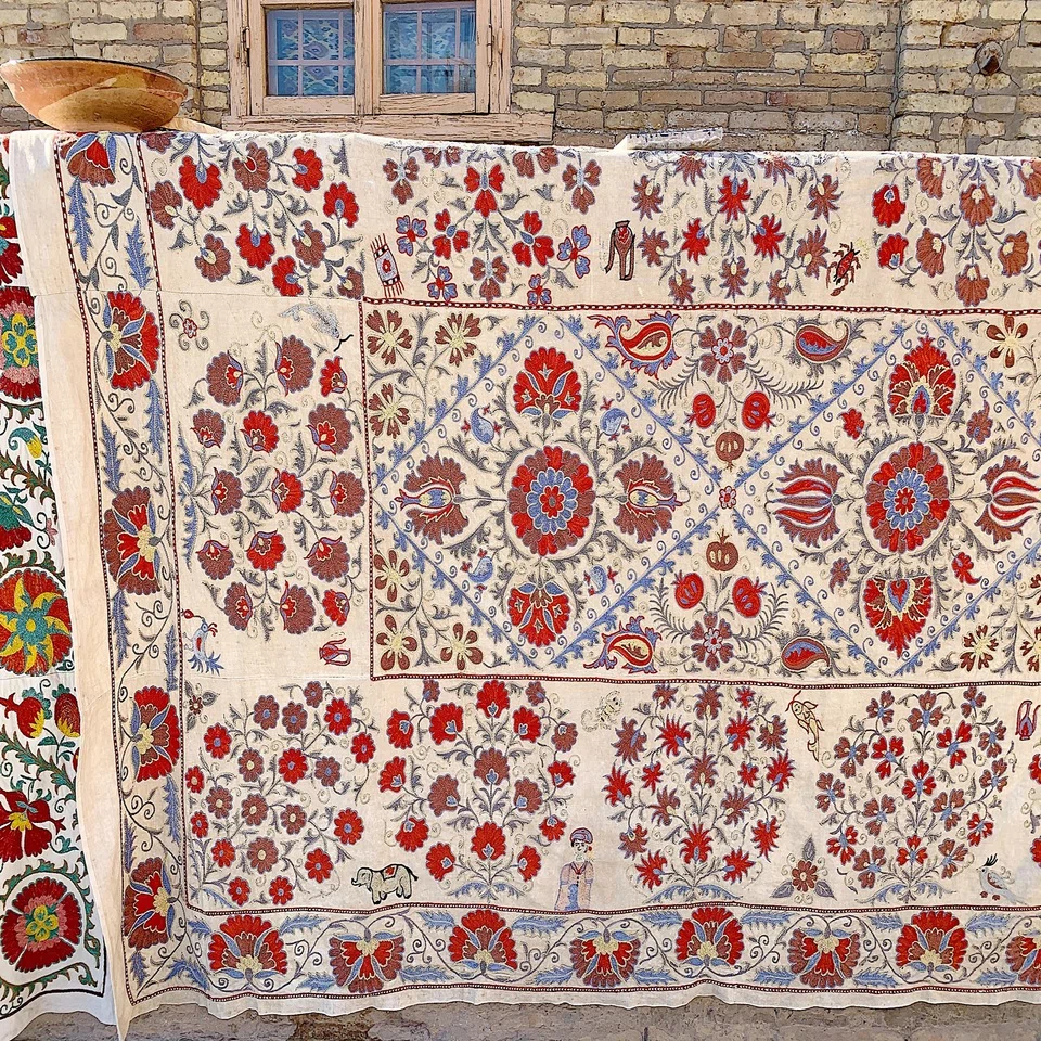 ウズベキスタンdiary5 「ヒヴァで手刺繍のスザニを探す」｜藤井 友梨香 