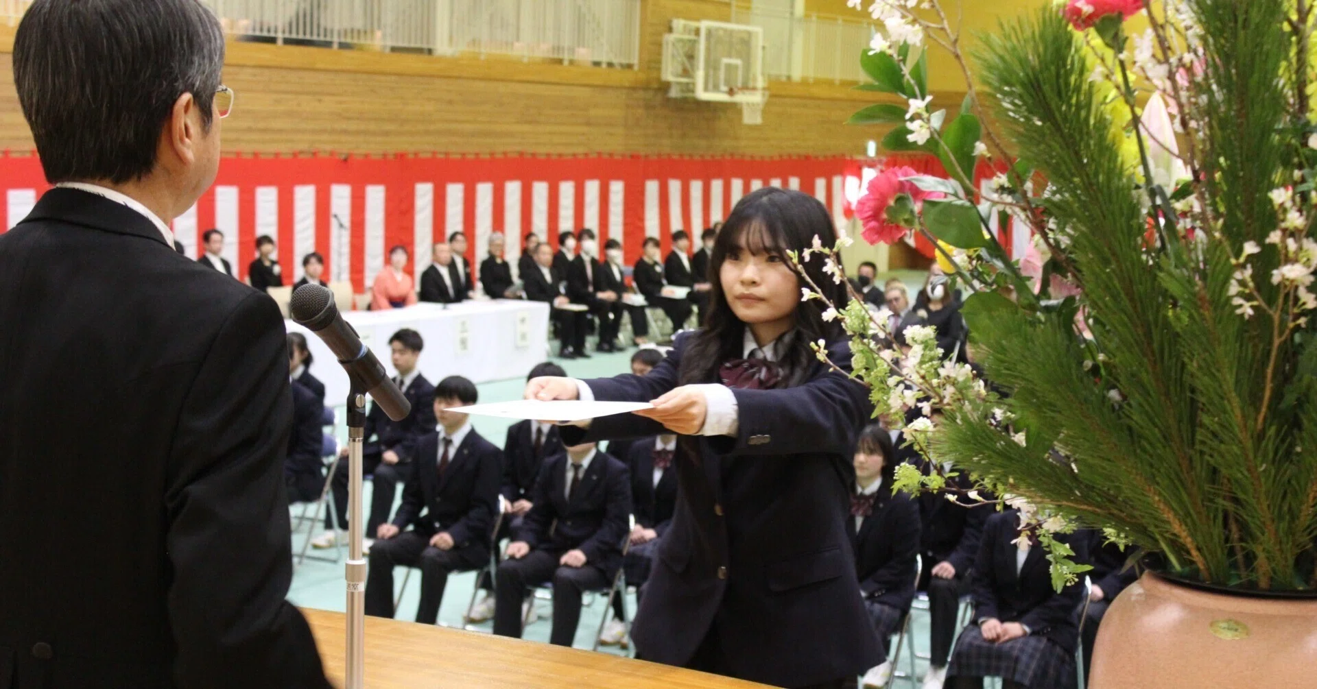 令和6年度 高田高校卒業式｜岩手県立高田高等学校
