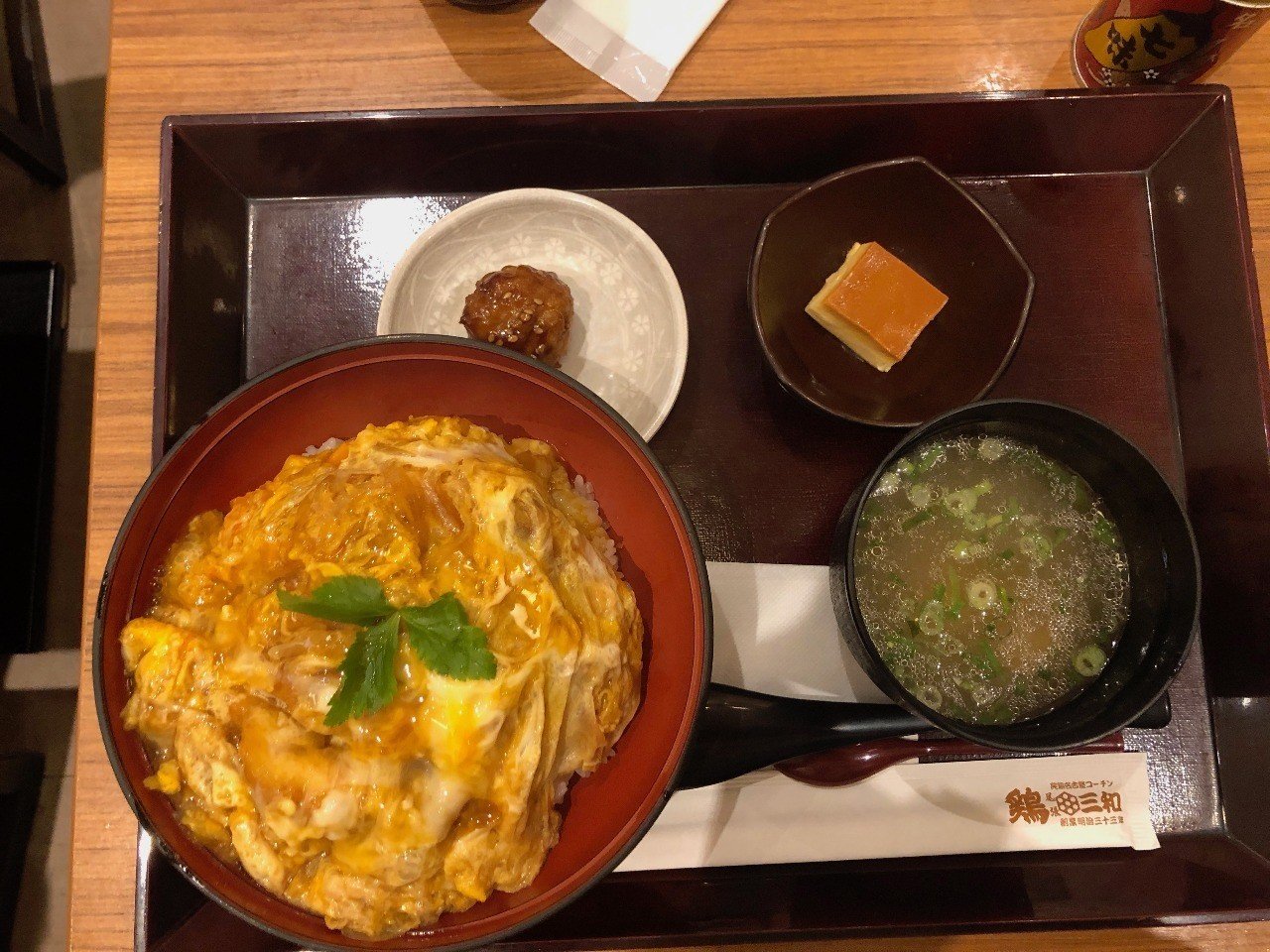 オススメランチ其の2 日本橋室町 親子丼 鶏三和 コレド室町店 一人十色 Note