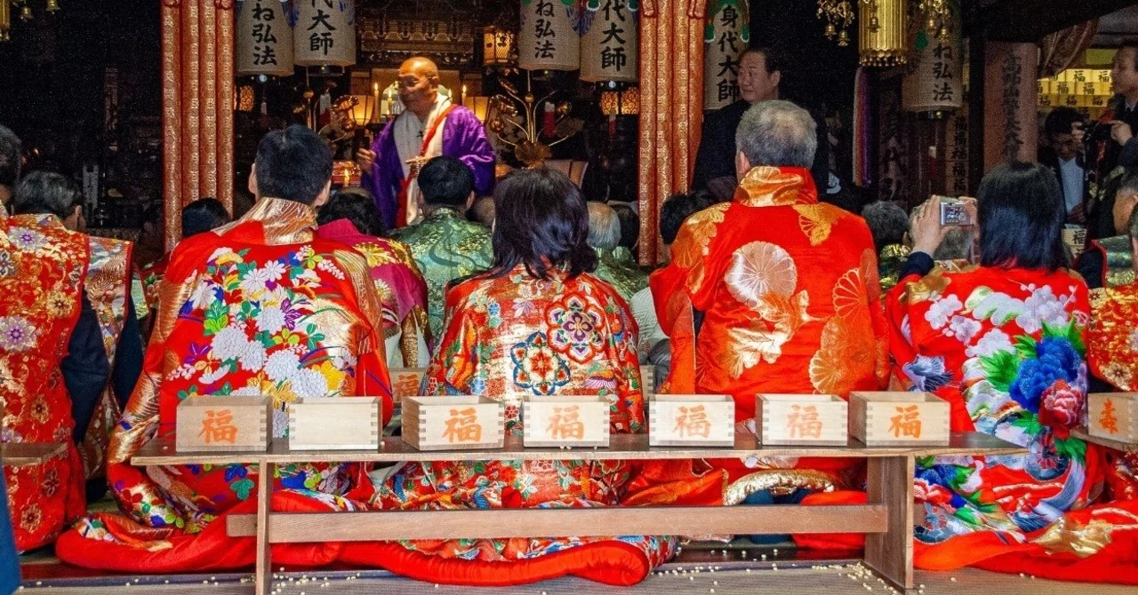 大智院「節分豆まき式」｜Zenpaku