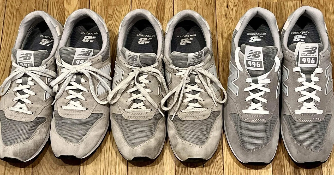ニューバランス　996 3足セット ついに3足目！】 足の痛みが消えたNew Balance（ニューバランス）CM996