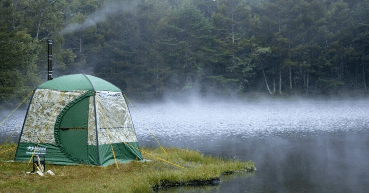 テントサウナ紹介#01】『Mobiba』-お気に入りのフィールドで至福の