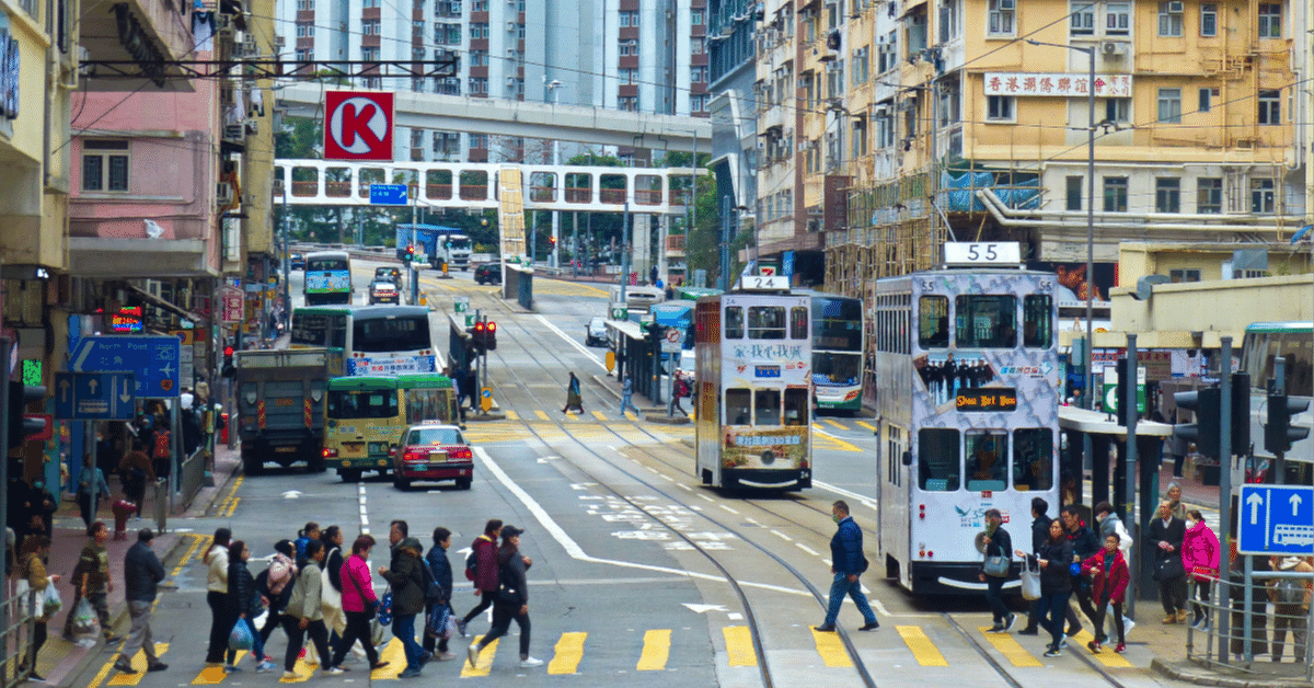香港の2階建てトラムを乗りつぶした話｜じょじょ