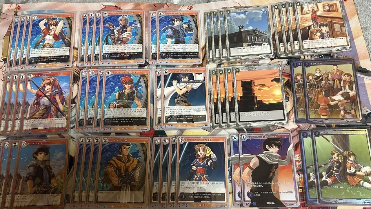 軌跡TCG】1弾デッキの備忘録｜シイタケ