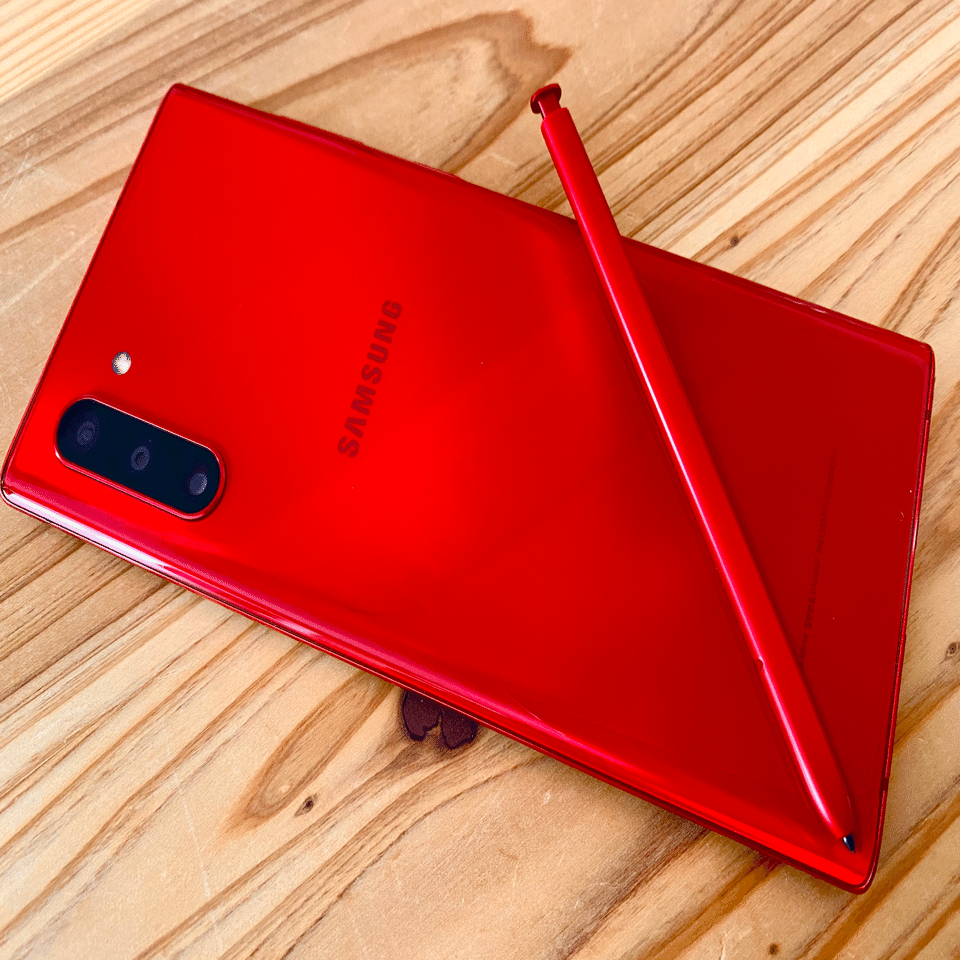 Galaxy Note10 レッド 256 GB SIMフリー NTTdocomo - (62) SIMフリー