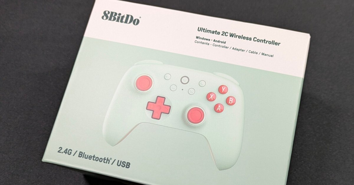 🛒8BitDo Ultimate 2C Wireless Controller を買ってみた｜Falternative
