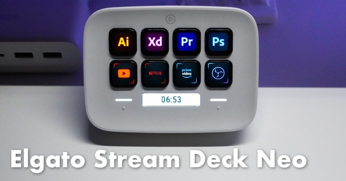 Elgato stream deck neo 未使用品　ストリームデック ネオ Stream Deck Neo | Elgato