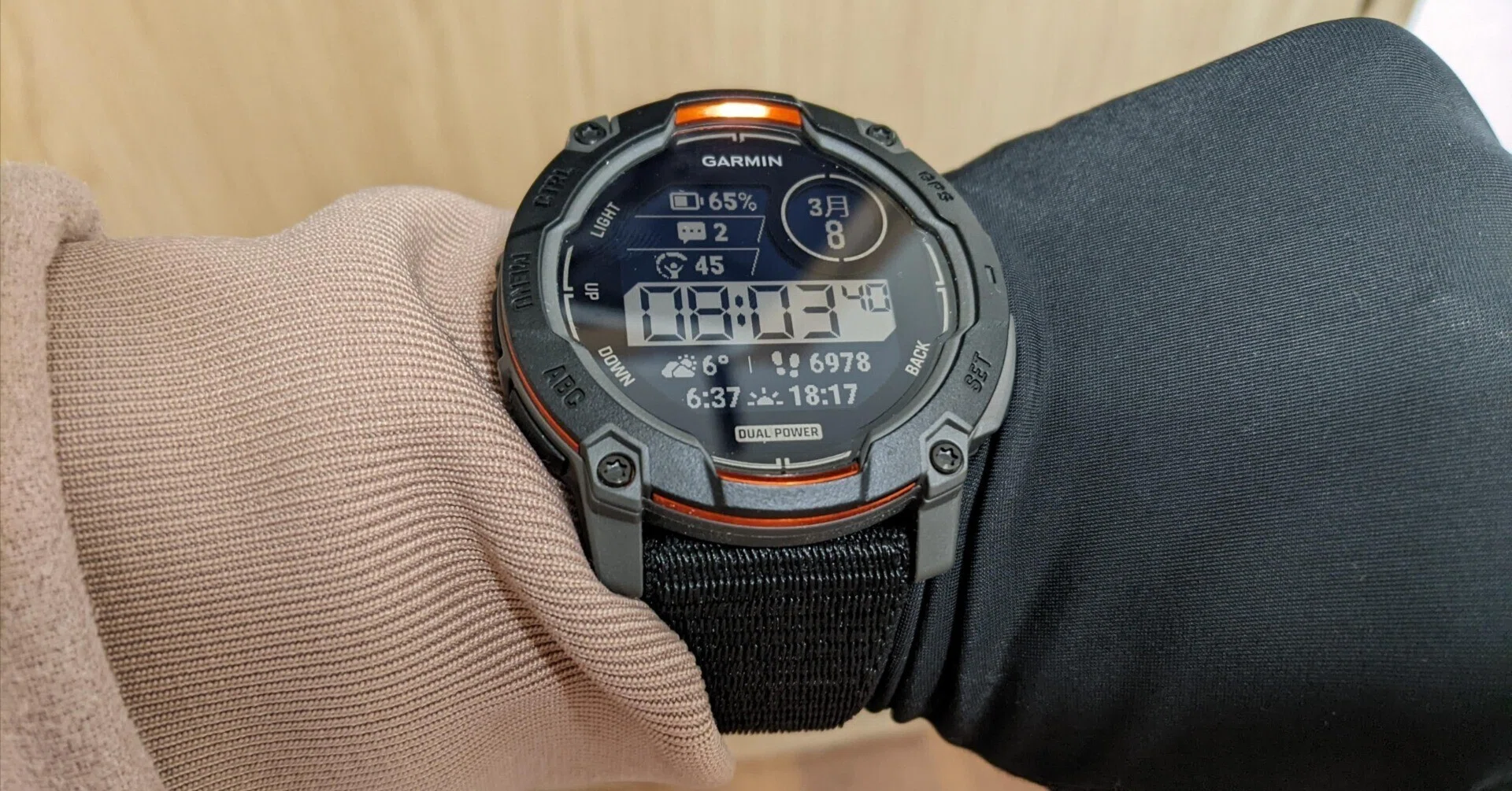 GARMIN Instinct3に軽量ナイロンバンドを付ける｜さしみつ