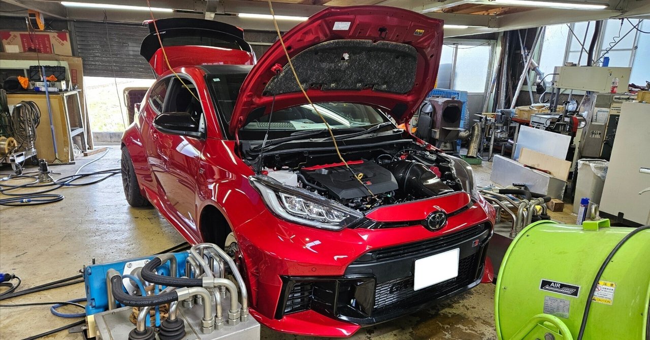 リアリティチェック　16P ABS 8月31日更新 GXPA16 後期GRヤリスは数日経過後のパワーチェックでもパワーを