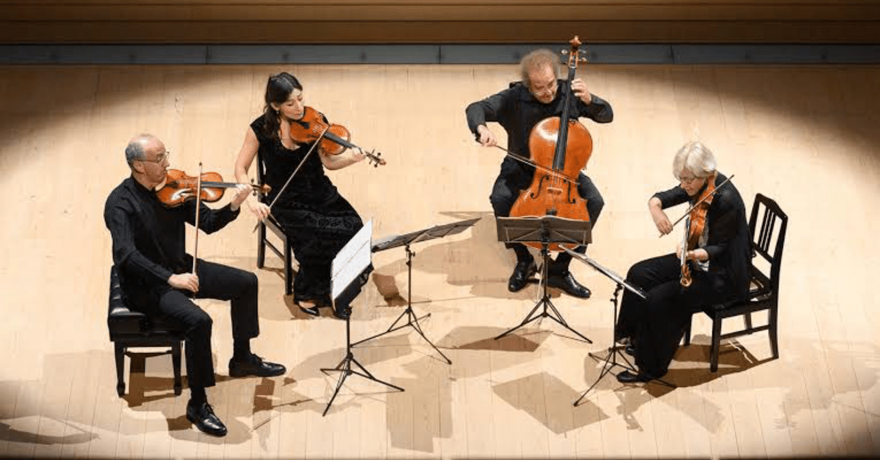 弦楽四重奏」の魅力について｜江戸っ子