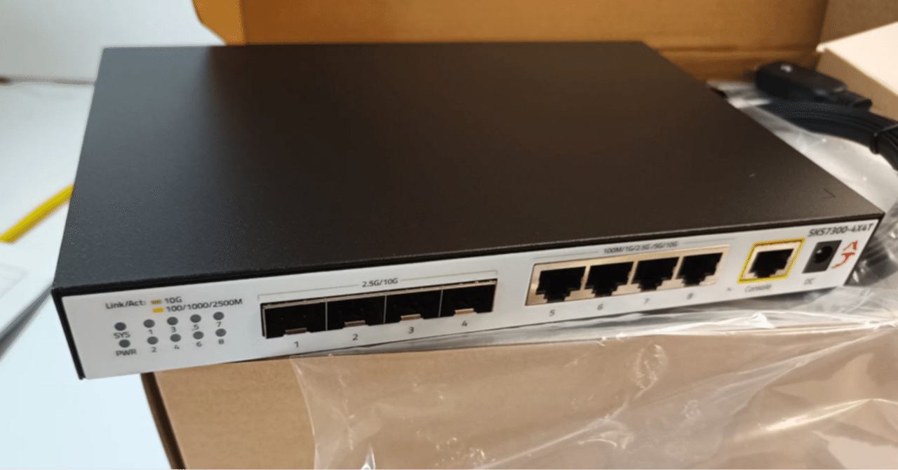 XikeStor 非管理2.5gbps スイッチングハブ PoE