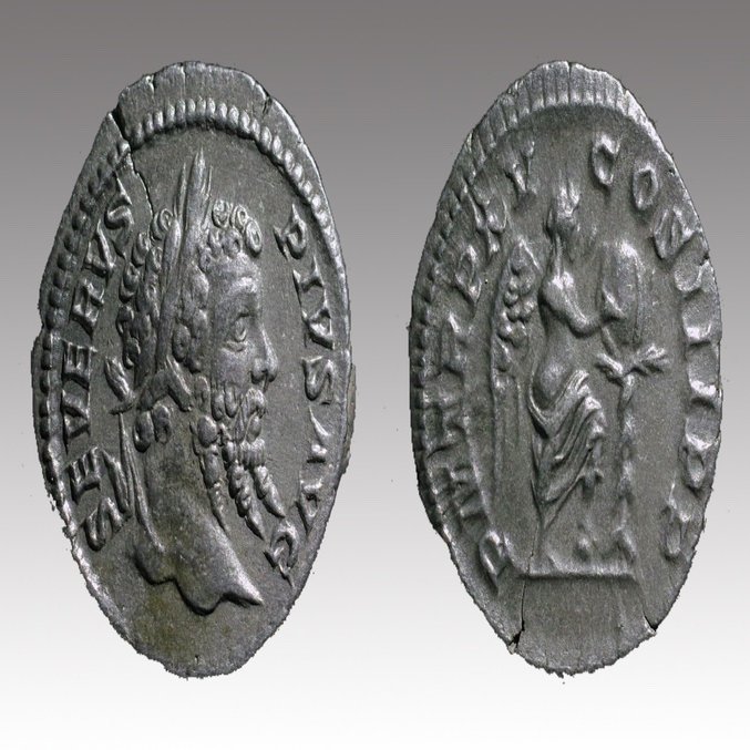 古代ローマ帝国セウェルスアレクサンデル帝AD222-235年ARデナリウス銀貨 古代ローマ帝国セウェルスアレクサンデル帝AD222-235年AR