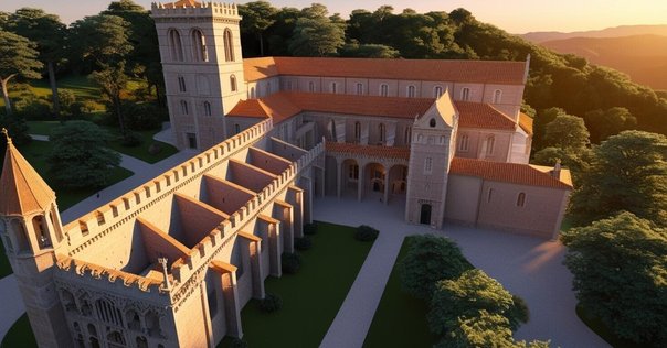 ル・トロネ修道院\"ロマネスク\" ロマネスク建築 (3) – ル・トロネ修道院～光と祈りの空間～ | ALG