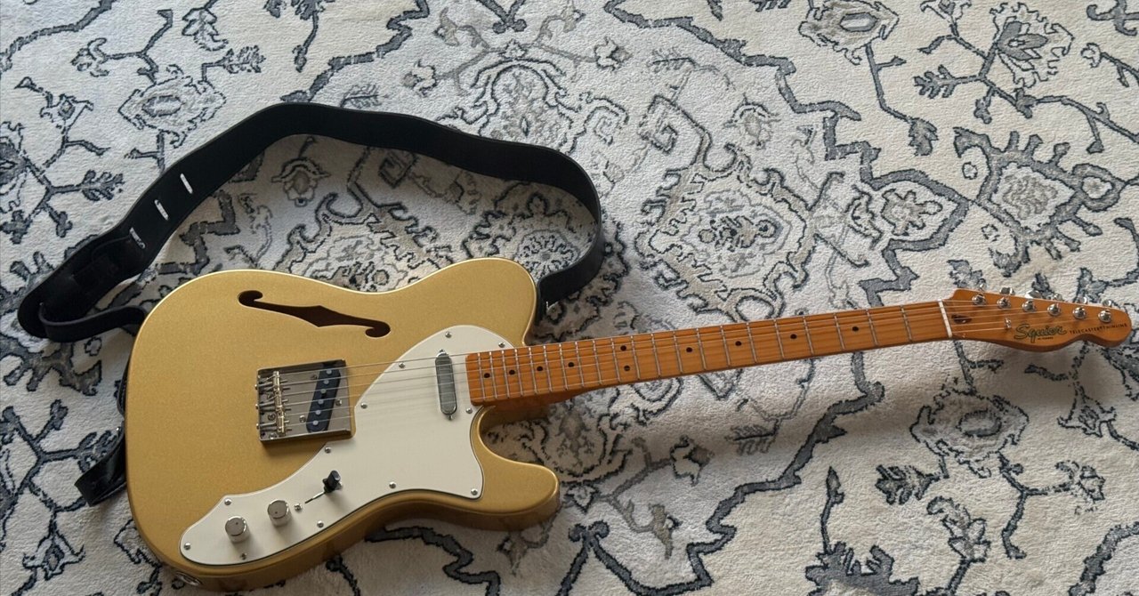 SQUIER(スクワイヤー) Classic Vibe 60s Telecaster Thinline 改造の