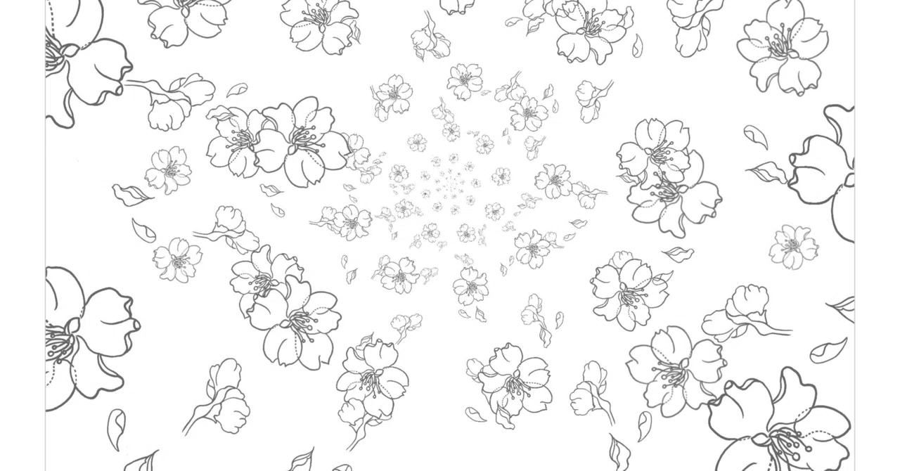 塗り絵 _ 詩｜月兎紬