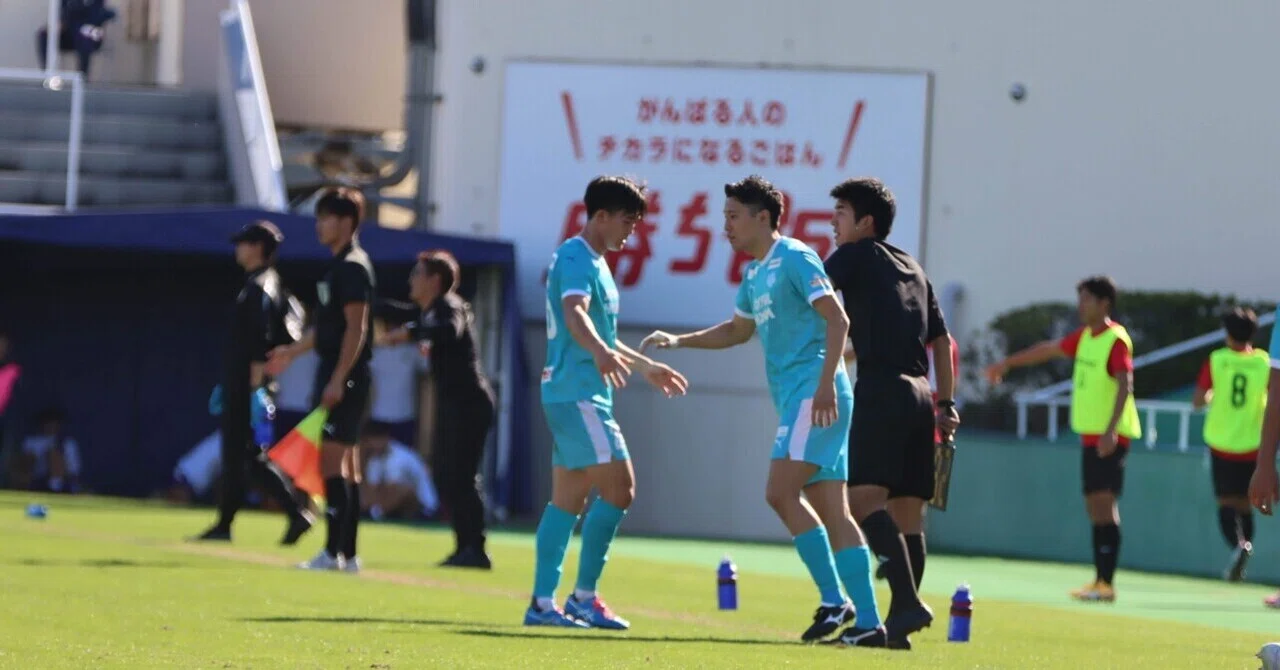 218 遅すぎた。それでも(津村岳杜/4年)｜筑波大学蹴球部｜創峯