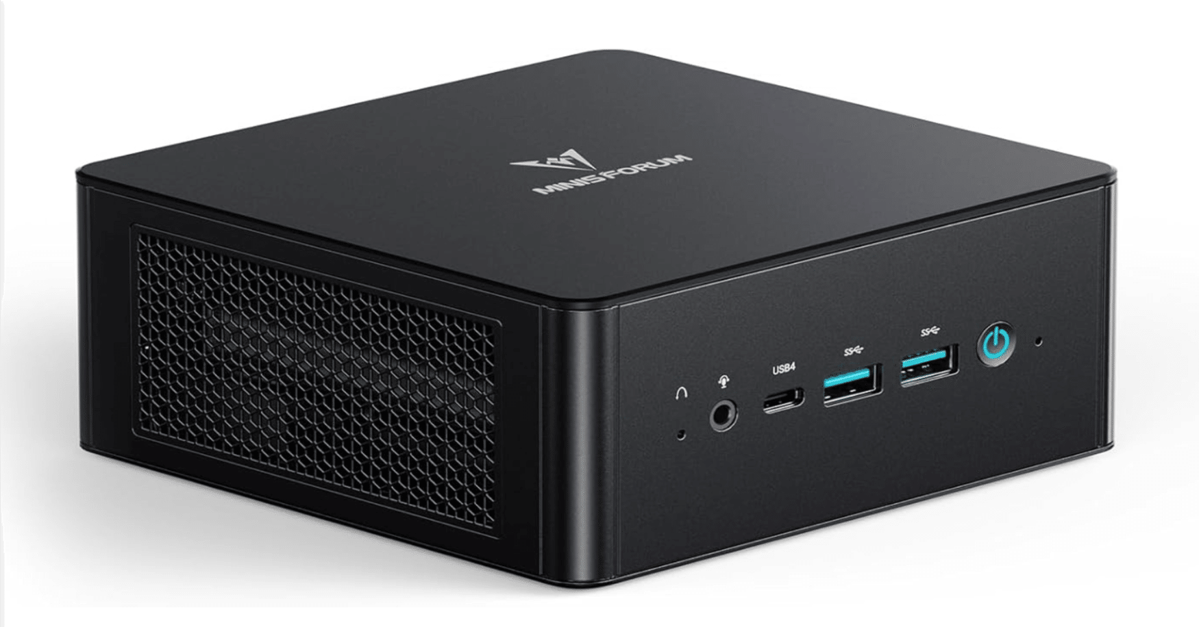 最新Win10✰美品✩テレワーク可能✰大容量500G&カメラ&USB3.0搭載 次世代AIパワーを小さなボディに凝縮！MINISFORUM UM890 Pro ミニPCで