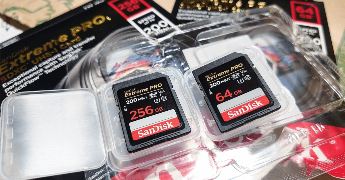 連続100日チャレンジ(29日目):GRに使っているSDカード|Futatabi 連続100日チャレンジ(29日目):GRに使っているSDカード|Futatabi