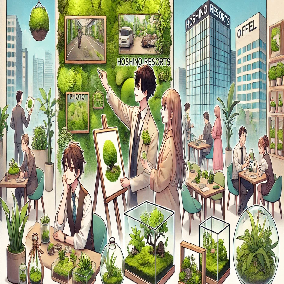 枯れない苔が人気沸騰——インテリアもアートも「モスモス」拡大中