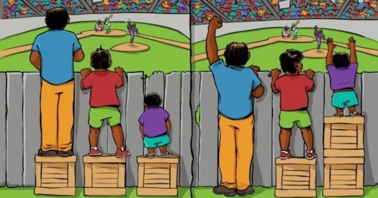 英語で読み解く「equauty（平等）」と「equity（公平）」｜あお先生✏️ゼロからはじめる英語学習