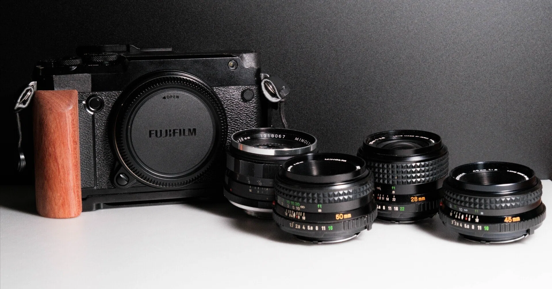 富士フイルム　GFX　ミノルタ　ロッコール　オールドレンズ　マウントアダプター GFXとオールドレンズ、RokkorとNikkor。 | NocTone