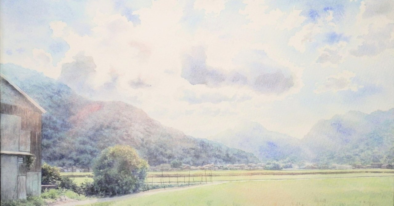 【真作】掛軸　漁夫と風景　侘び寂びの美　漁夫の情景　静寂の水辺風景　Q137 絵を通して気づく美しさ｜富永隼人