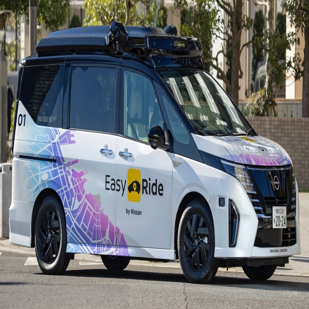 報道] 日産が自動運転実験車を公開。 日本初の無人走行を実現し