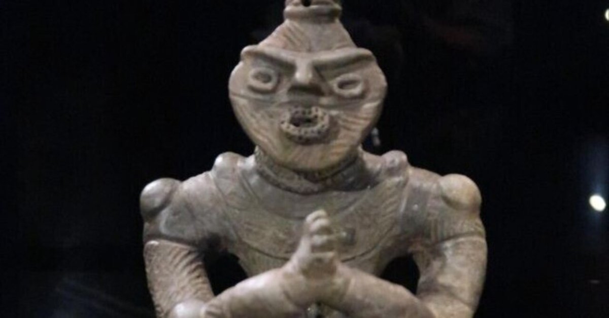 合掌土偶　国宝第一号 合掌土偶 国宝第一号 合掌土偶 国宝第一号 国宝・合掌土偶(八戸