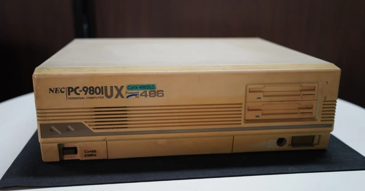 【動作済良好！】NEC PC-9801UX21 3.5インチFDD*2ドライブ PC-9801UX21 - 3.5インチドライブを使いたくて｜kzn