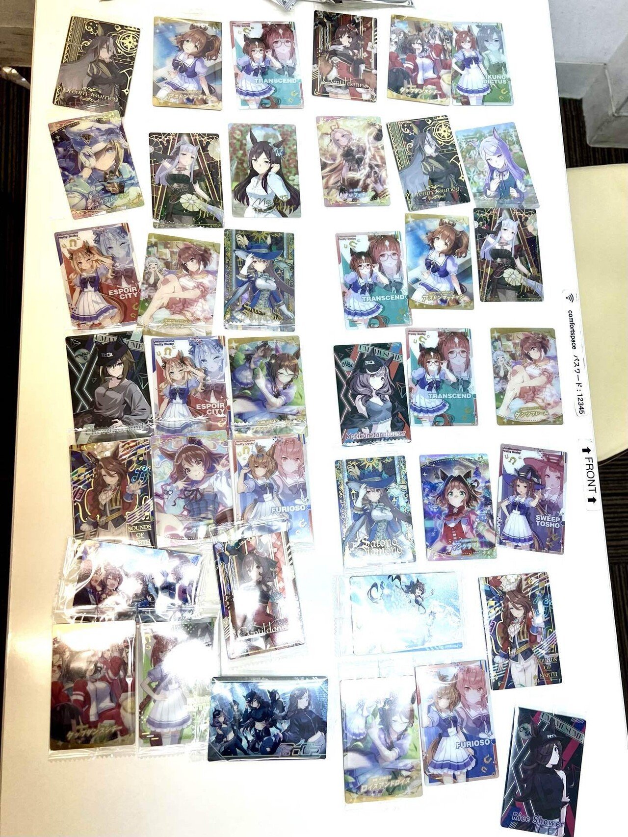 ウマ娘 ウエハース 第8弾 コンプリート ウマ娘 ツインウエハース第8弾 BoC'z初登場! お茶会の描き下ろし