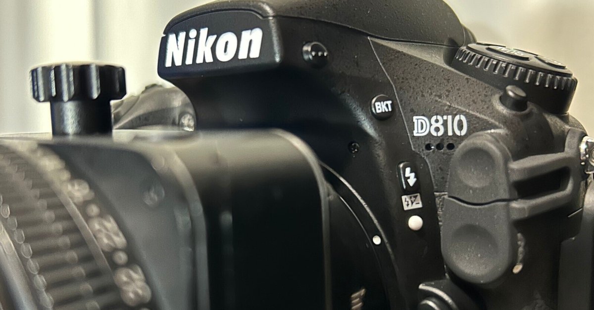 NikonのD810を買った事情｜Katsuhiro