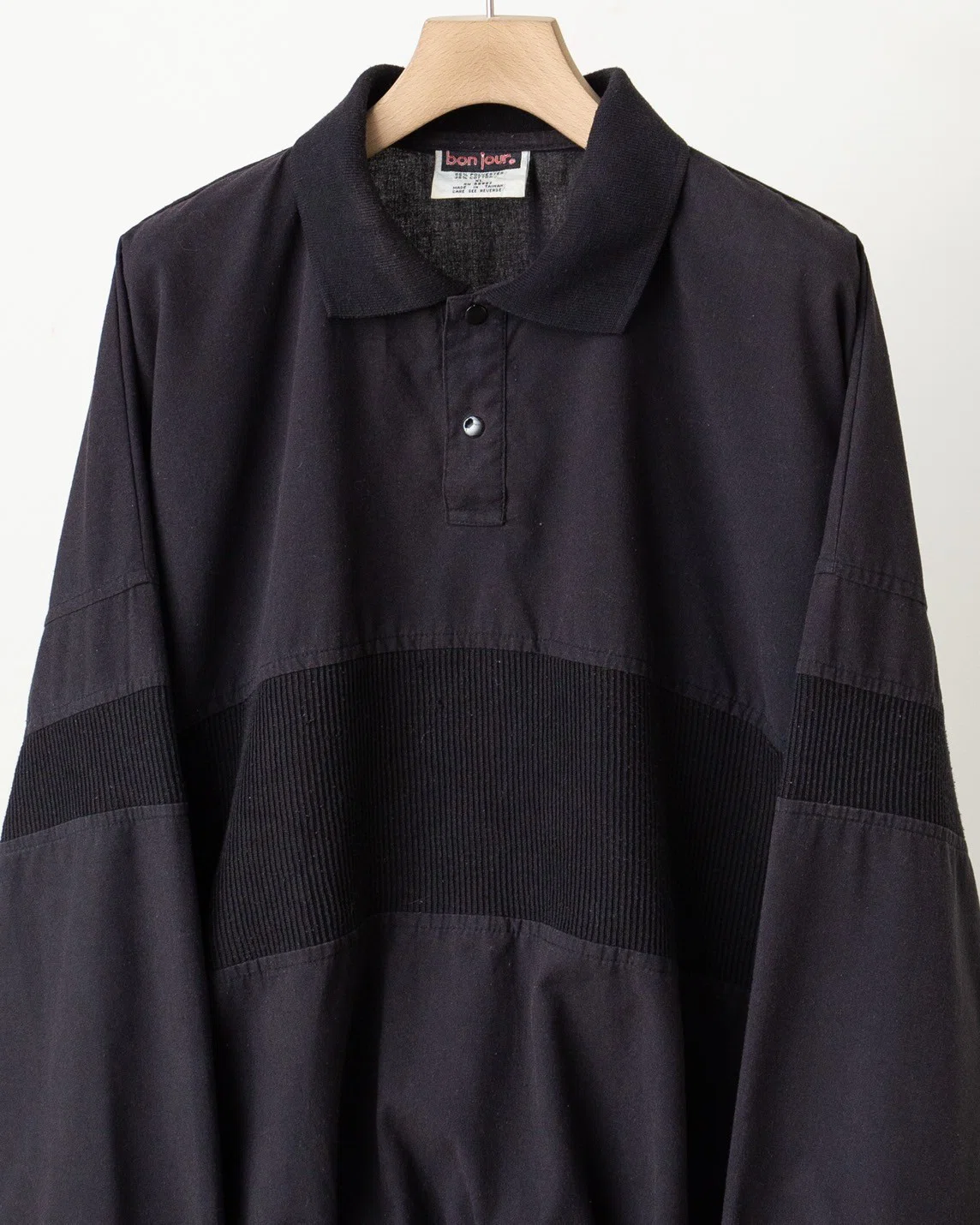 JieDa EMBROIDERY ZIP L/S BLACK 2（2500-JK01 Drape Riders Jacket 03 