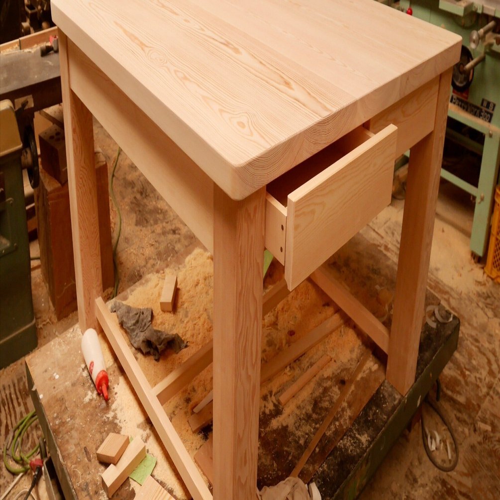 作業台兼テーブル製作｜オーダー家具 かなもく