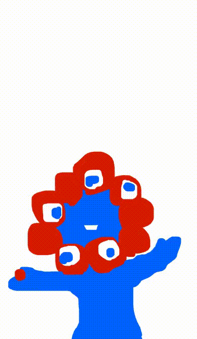 ミャクミャクGIF｜okura