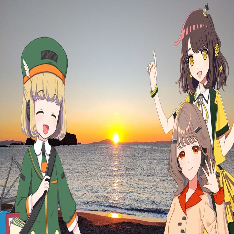 駅メモ攻略】なより・さとみ・なのかと行く♪房総半島の風光明媚