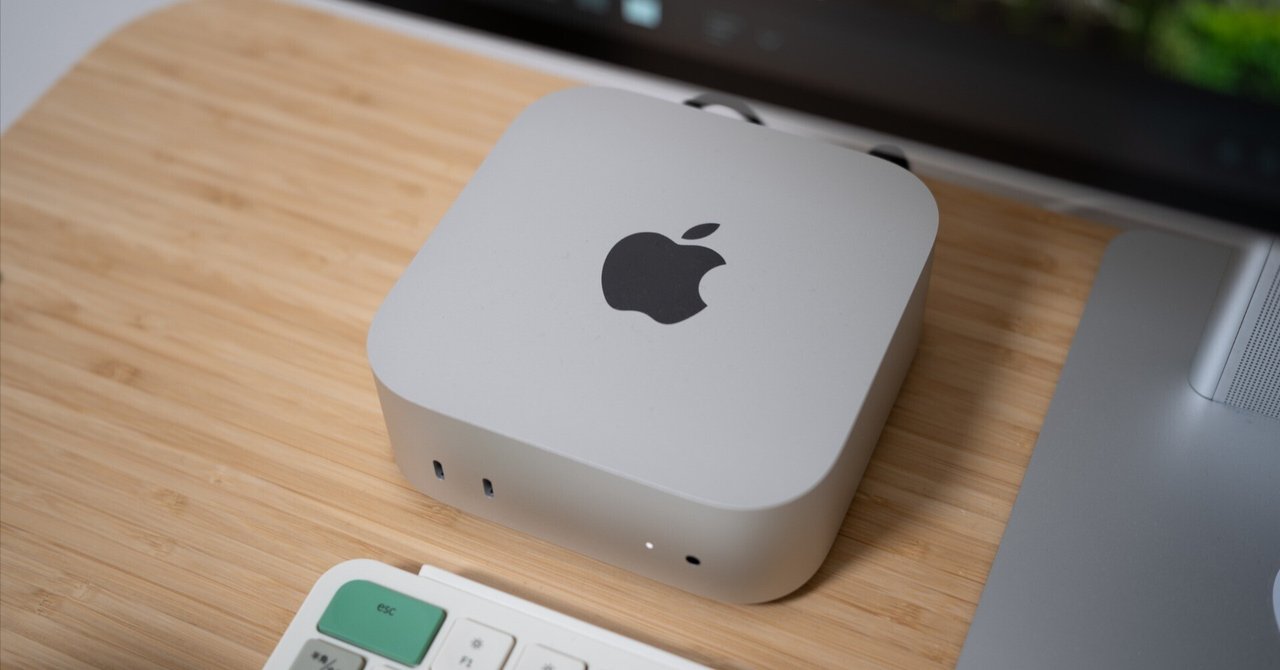 小さな筐体、大きな夢 -Mac mini M4-｜鳥人間 とし