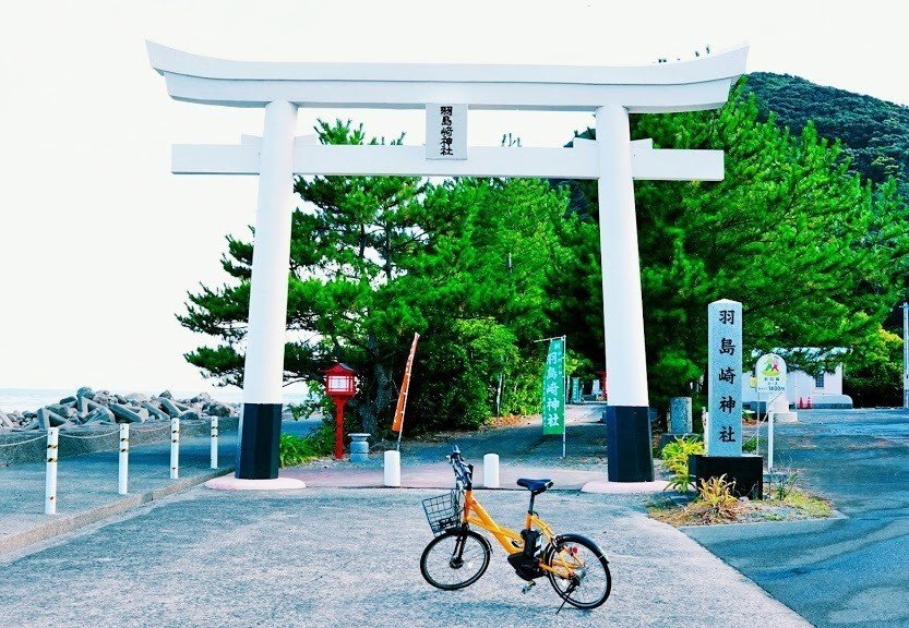白い鳥居が珍しいパワースポット いちき串木野市羽島の 羽島崎神社 Hideki 羽島note更新中 Note