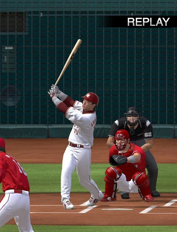 Nori Nakamura's bat flip and Aniki Kanemoto's inside-pitch hitting ...