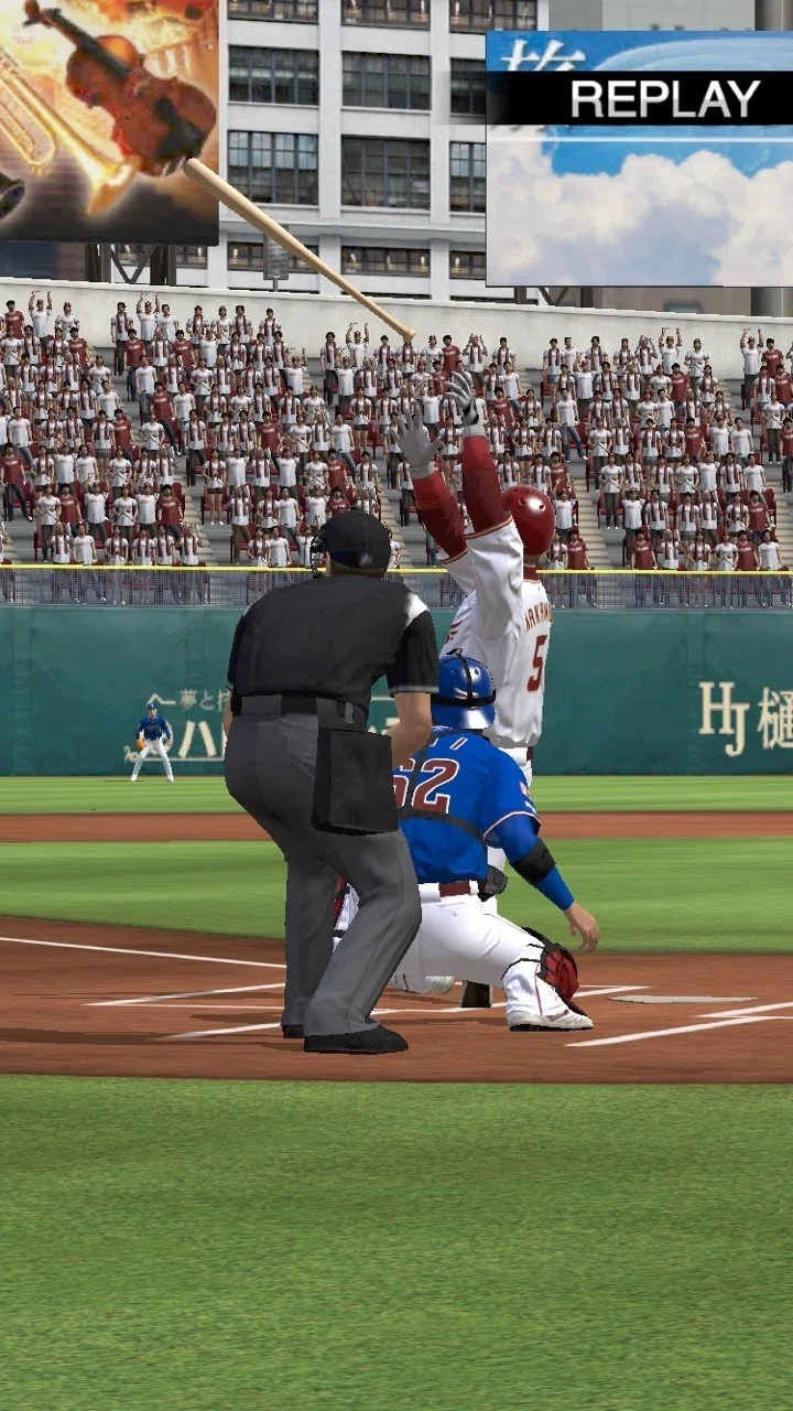 Nori Nakamura's bat flip and Aniki Kanemoto's inside-pitch hitting ...