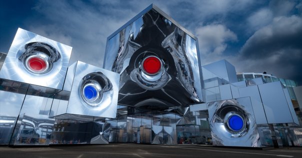 大阪万博限定落合陽一パビリオンnull² ステッカー コンプリート3枚