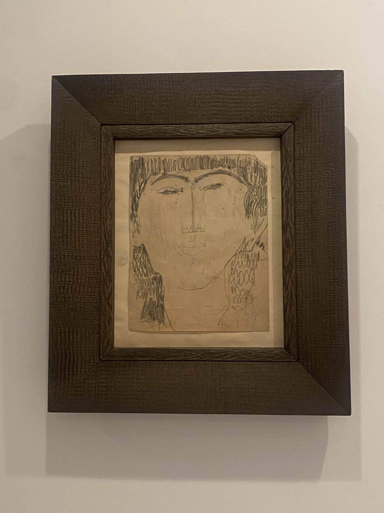 貴重／絵画　モディリアーニ　 額縁あり 貴重／絵画 モディリアーニ 額縁あり