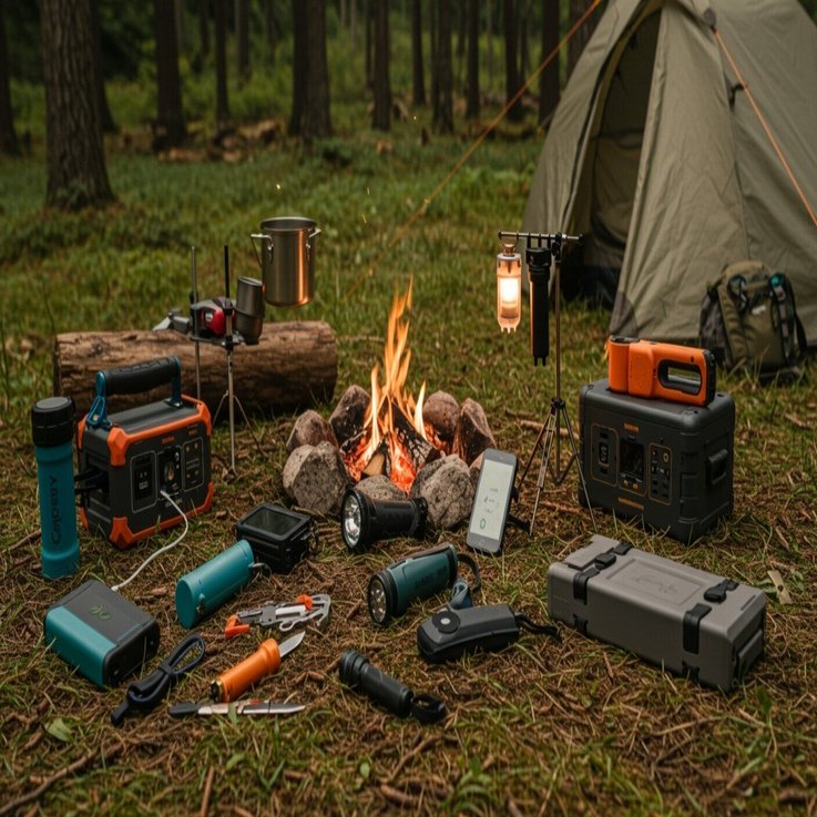 コスパ最高】キャンプで使える防災用品10選｜家族の安全と楽しみを両立