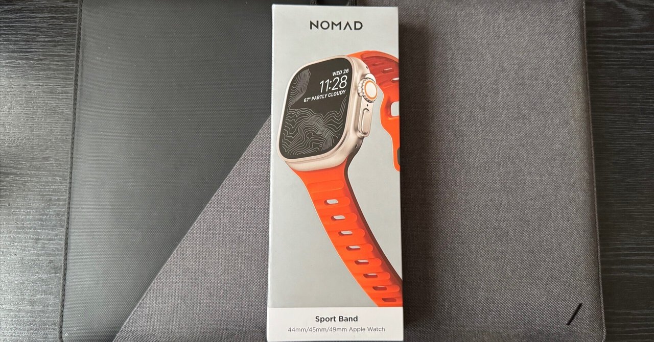 2本目の「NOMAD Sport Band」が届きました｜けこぜろ