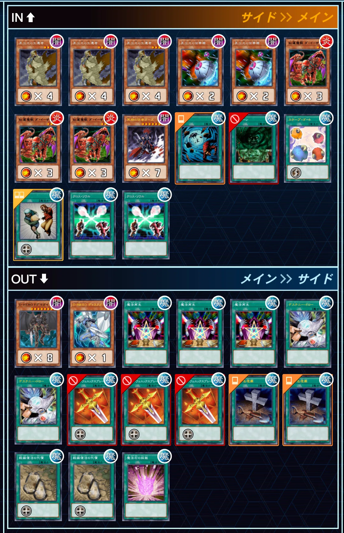 【最高レアリティ】ドグマブレード　デッキ 高レアリティ】“ドグマブレード“先行1ターンキルデッキ - メルカリ