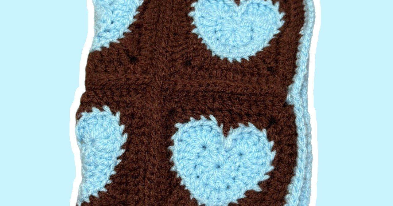 かぎ針編み】お花モチーフのマルチカバー🧶ダイソーLufty
