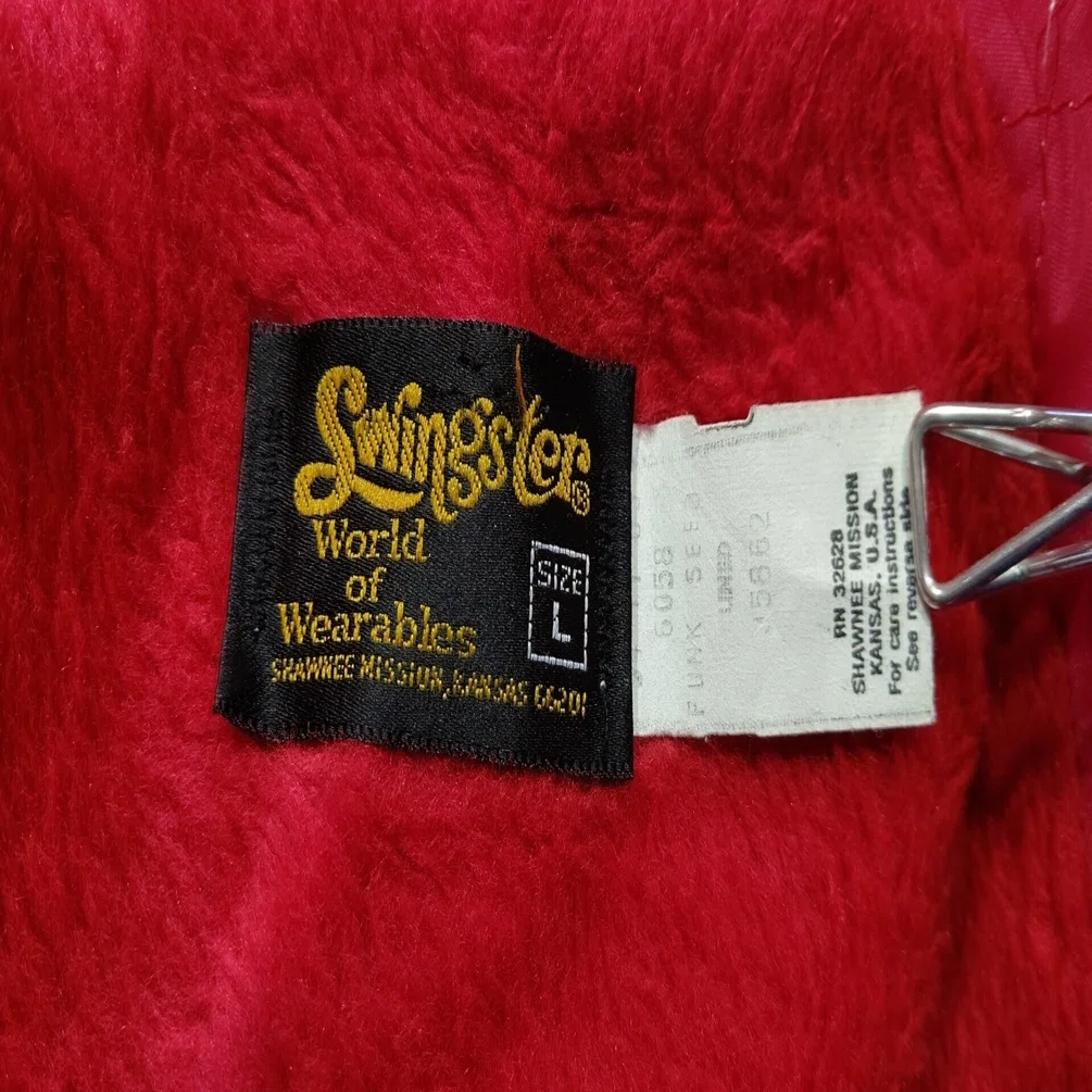Swingster🌠真っ赤なナイロンジャケット🎉をレスキューした🗽米国製USA